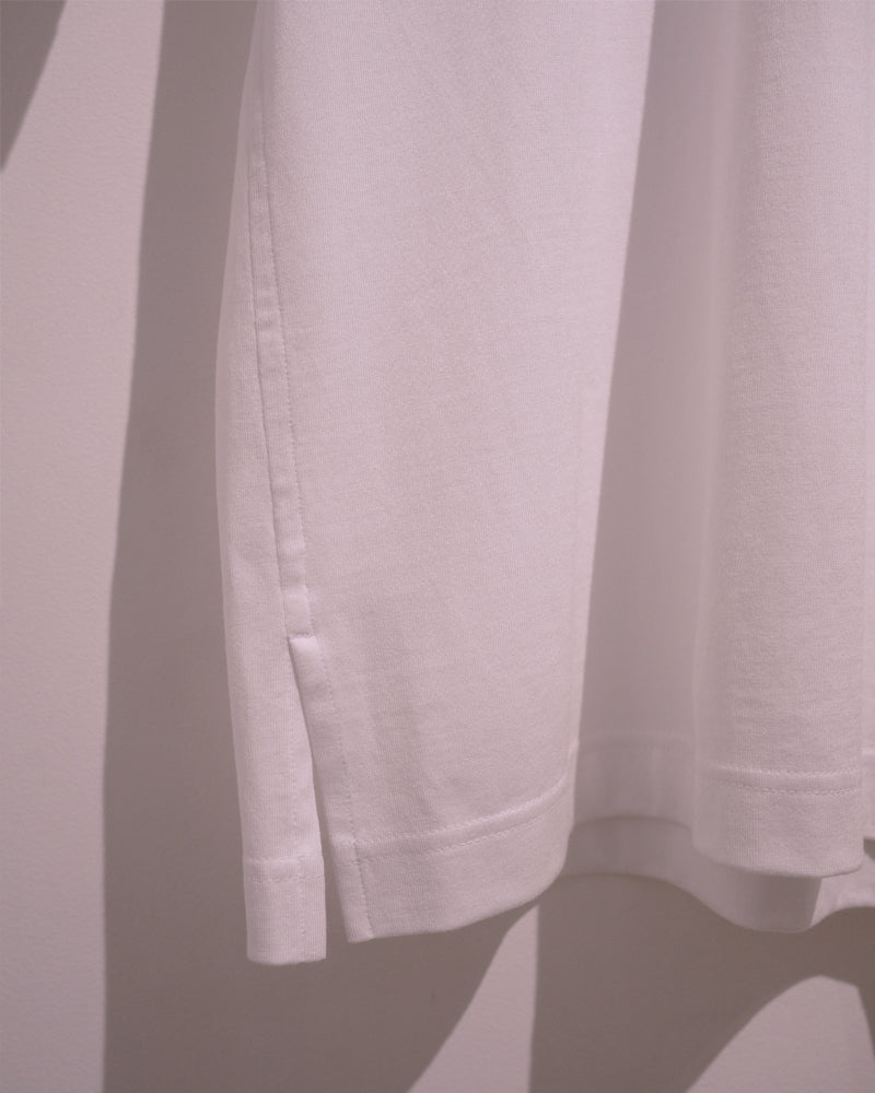 Cale Spanish Pima Cotton White Tee