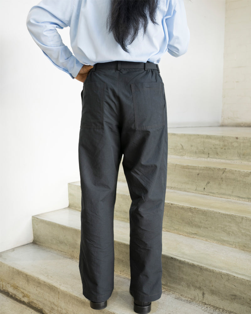 Cale Cotton Weather Tumbler Finish Pant Tetsukuro