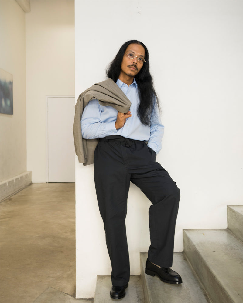 Cale Cotton Weather Tumbler Finish Pant Tetsukuro