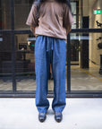 Cale Cotton Linen Denim Blue Pant