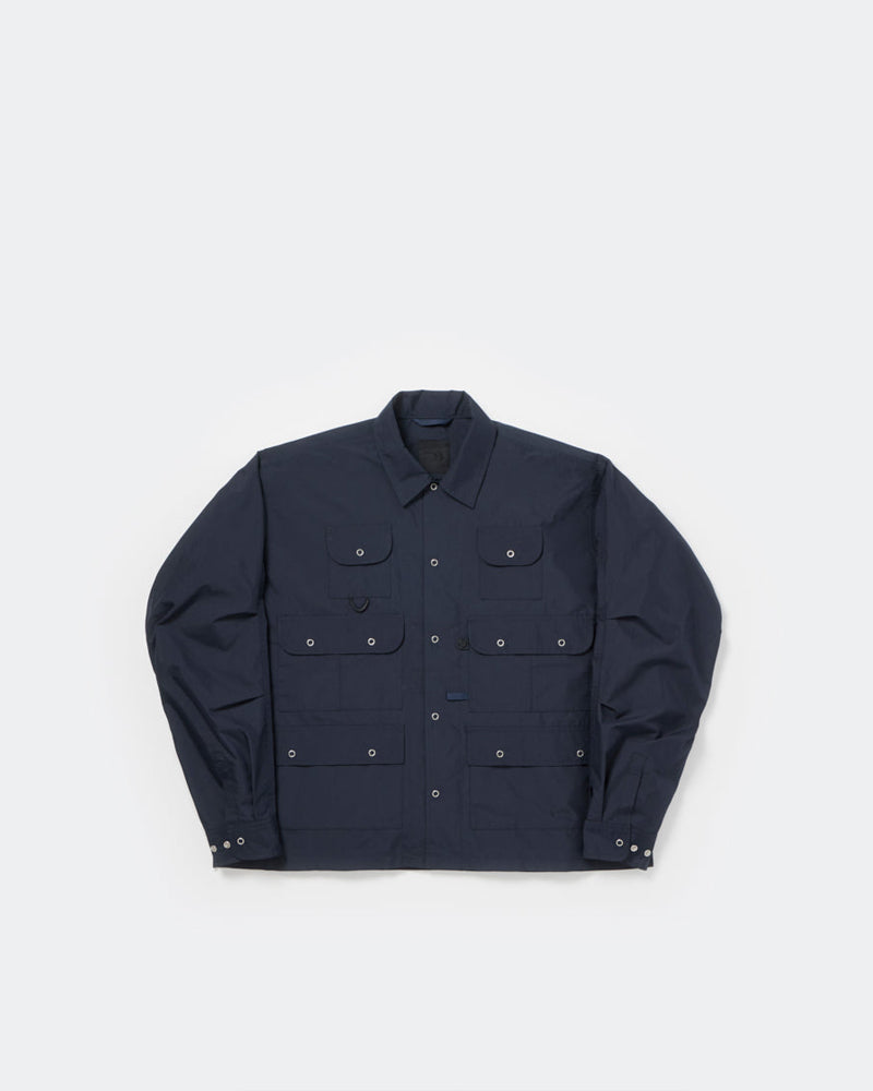 Tech Multi Fishing Pocket Shirt L/S Dark Navy