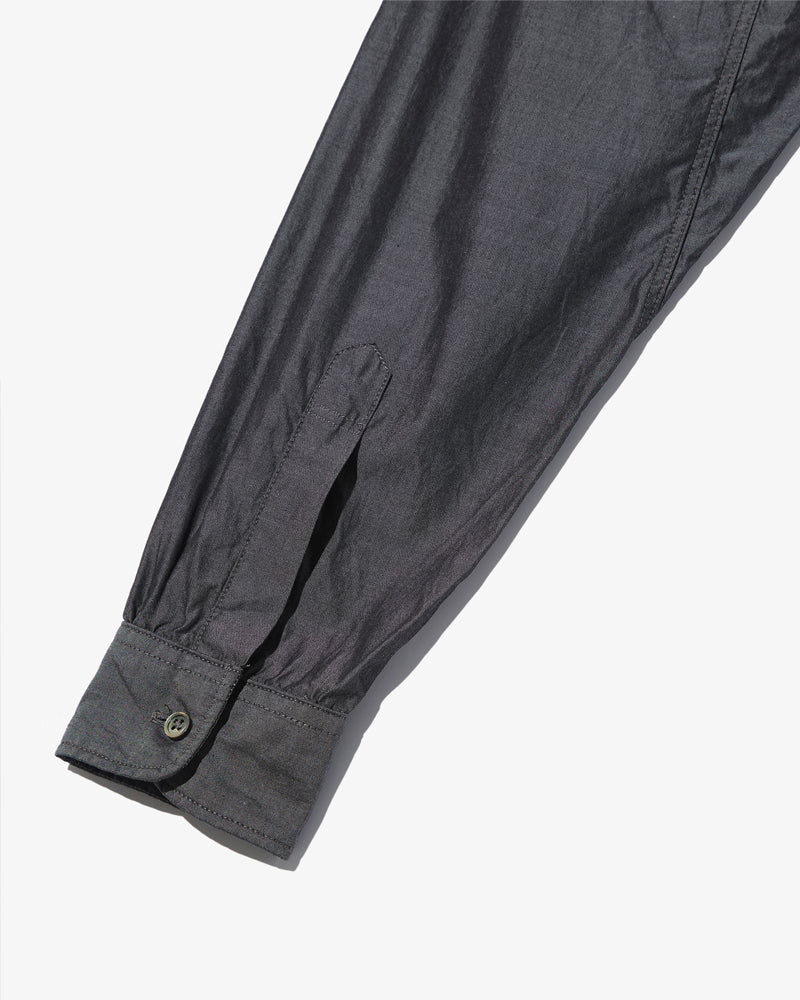 Engineered Garments 19 Century BD Charcoal Cotton Iridescent Broadcloth