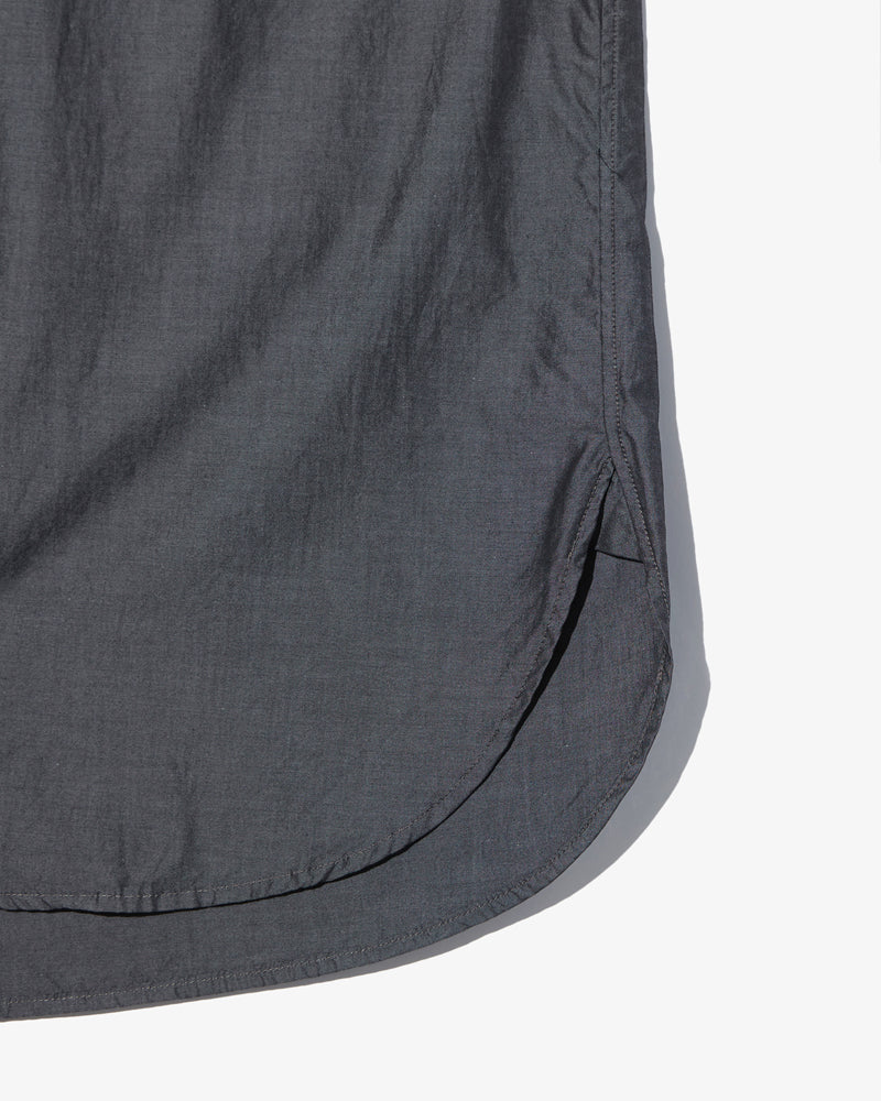 Engineered Garments 19 Century BD Charcoal Cotton Iridescent Broadcloth