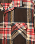 Engineered Garments Classic Shirt Brown Cotton Heavy Twill Plaid