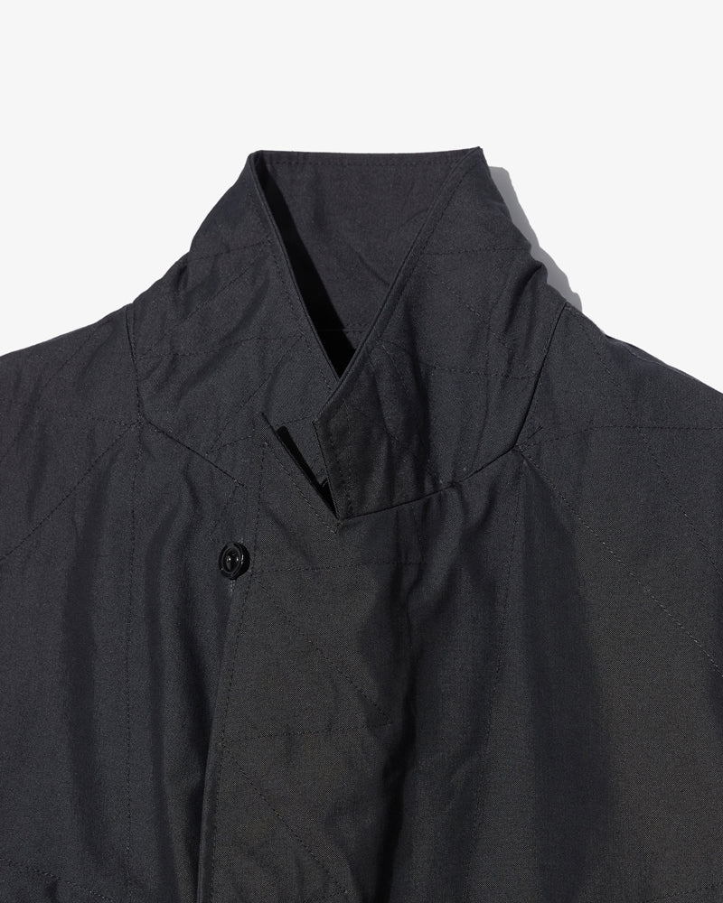Engineered Garments Bedford Jacket Charcoal CP Weather Poplin