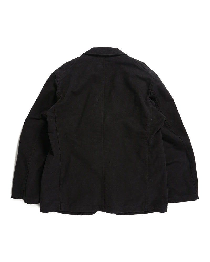 Engineered Garments Bedford Jacket Black Cotton Moleskin