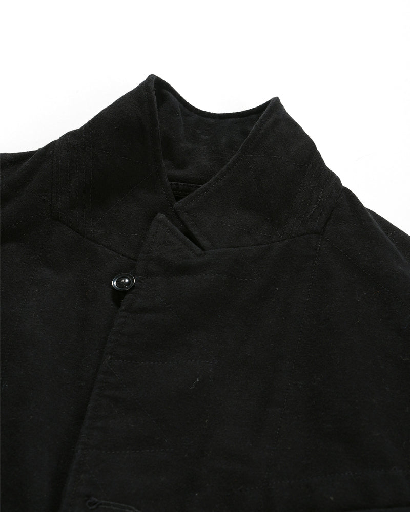 Engineered Garments Bedford Jacket Black Cotton Moleskin