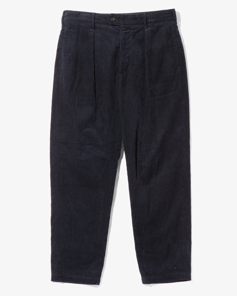 Engineered Garments Carlyle Pant Dk Navy Cotton 8W Corduroy