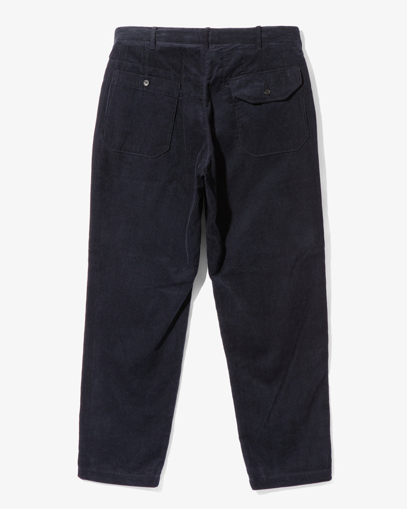 Engineered Garments Carlyle Pant Dk Navy Cotton 8W Corduroy