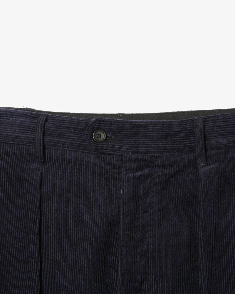 Engineered Garments Carlyle Pant Dk Navy Cotton 8W Corduroy