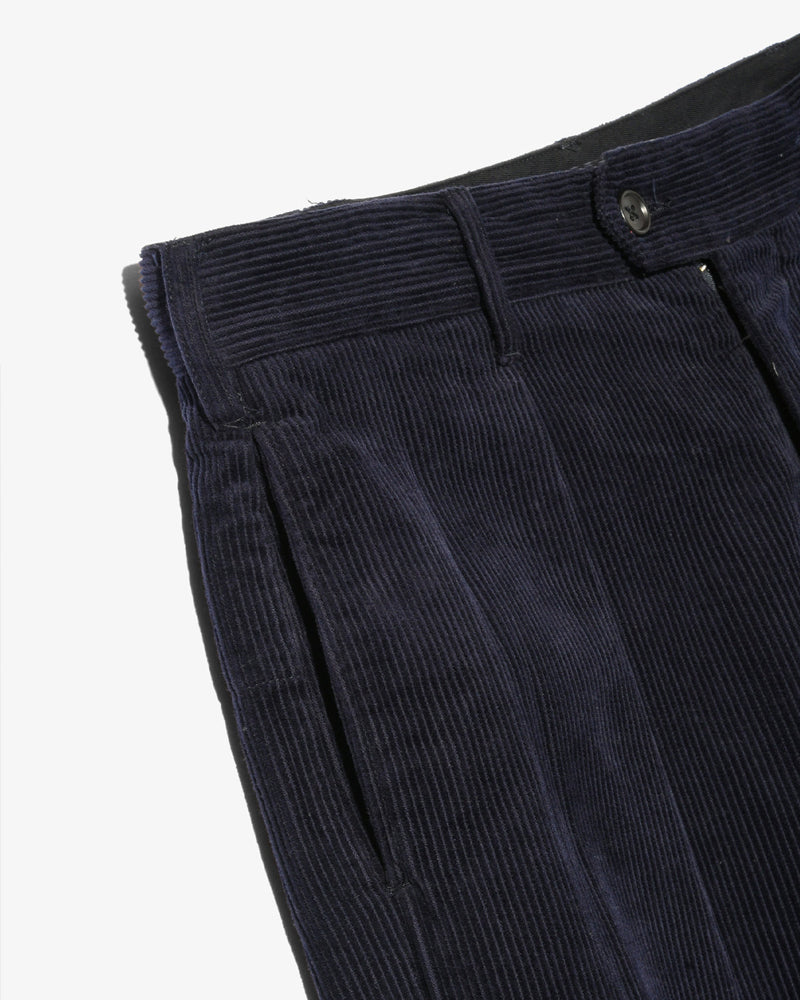Engineered Garments Carlyle Pant Dk Navy Cotton 8W Corduroy