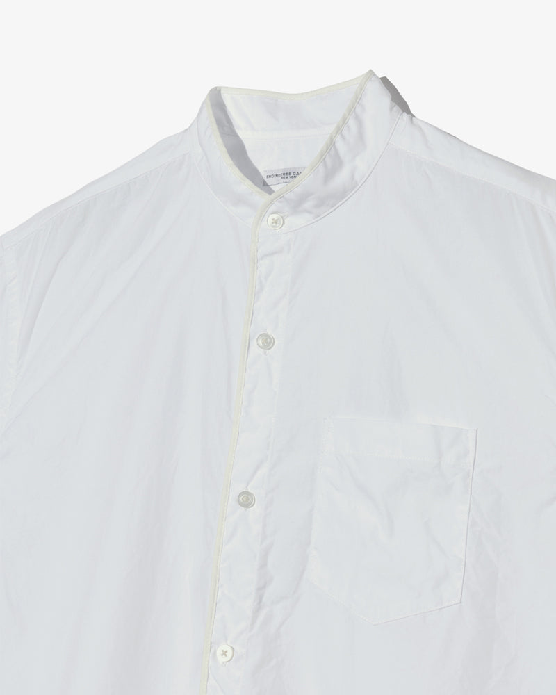 Engineered Garments Copley Shirt White 100's 2Ply Broadcloth