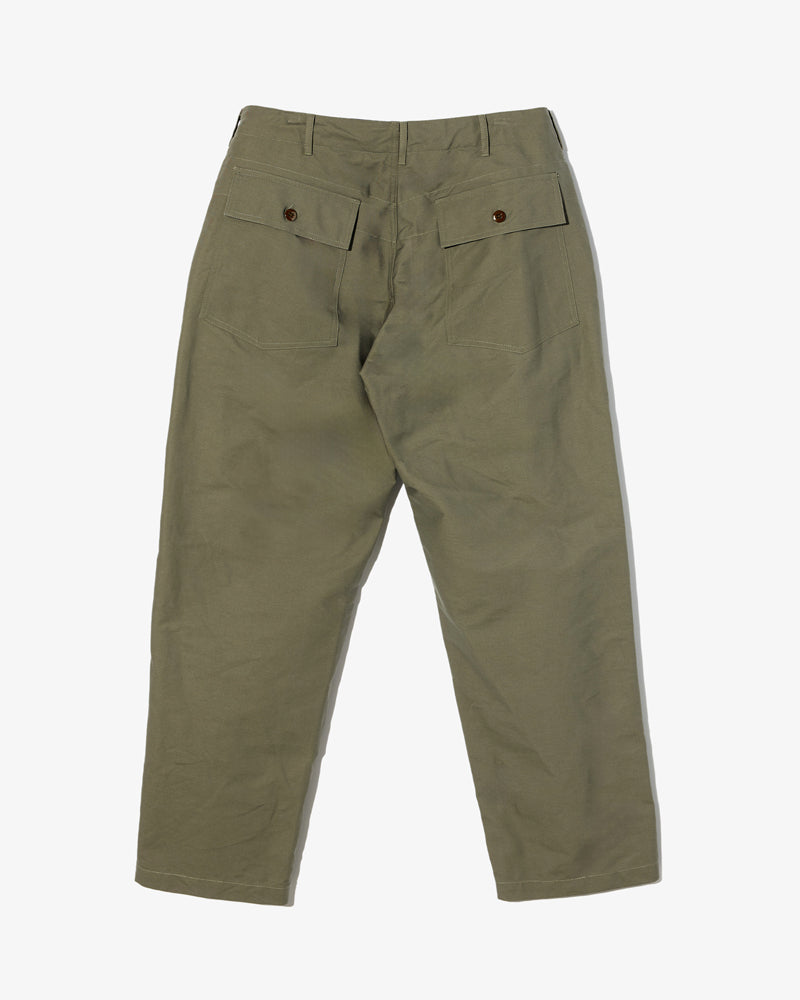 Engineered Garments Fatigue Pant Olive Cotton Double Cloth