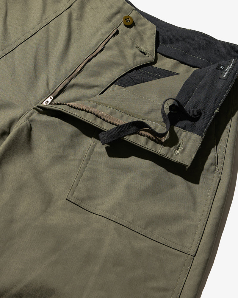Engineered Garments Fatigue Pant Olive Cotton Double Cloth