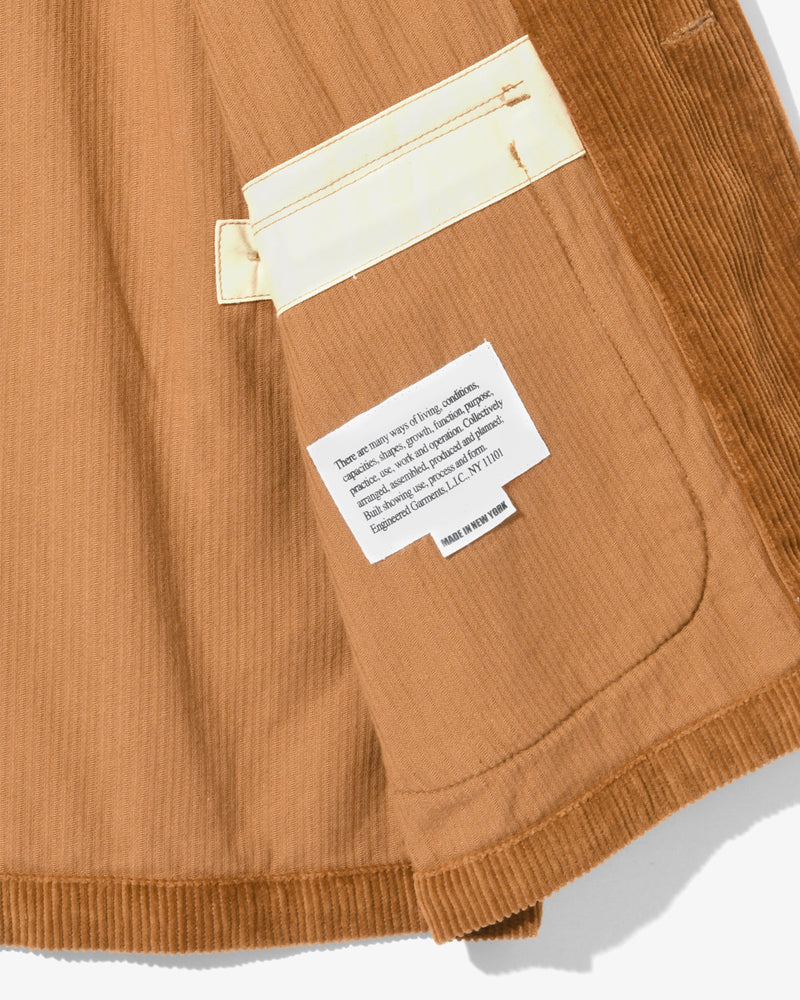 Engineered Garments Loiter Jacket Chesnut 8W Corduroy