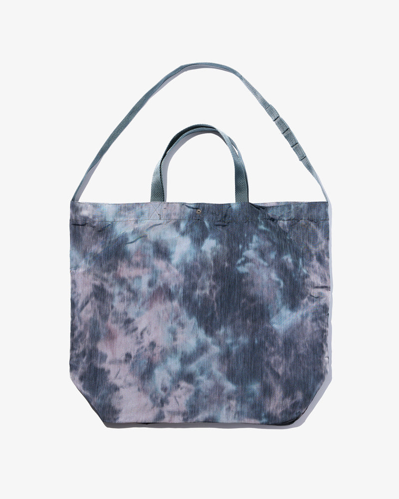 Engineered Garments Carry All Tote Charcoal Polyester Smoke Print
