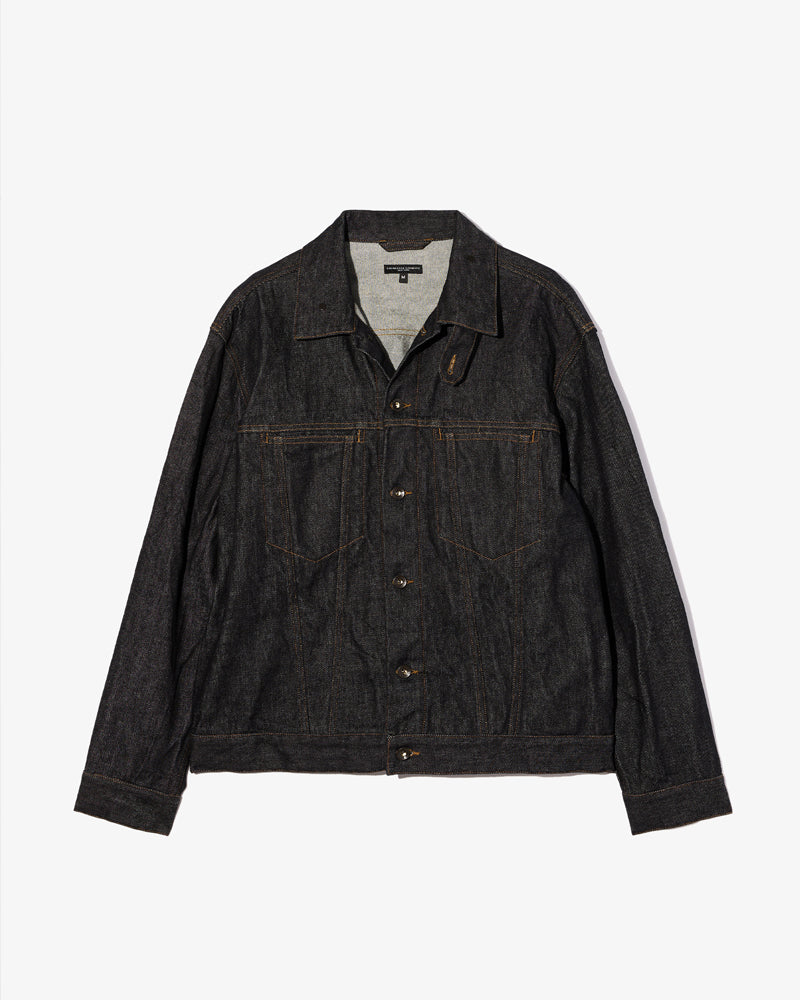 Engineered Garments Type 5 Jean Jacket Black 14oz Cone Denim