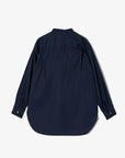 Engineered Garments Wing Collar Shirt Dark Navy Cotton Broadcloth