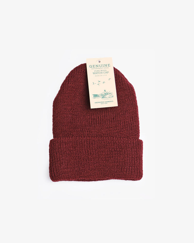 Engineered Garments Wool Watch Cap Red