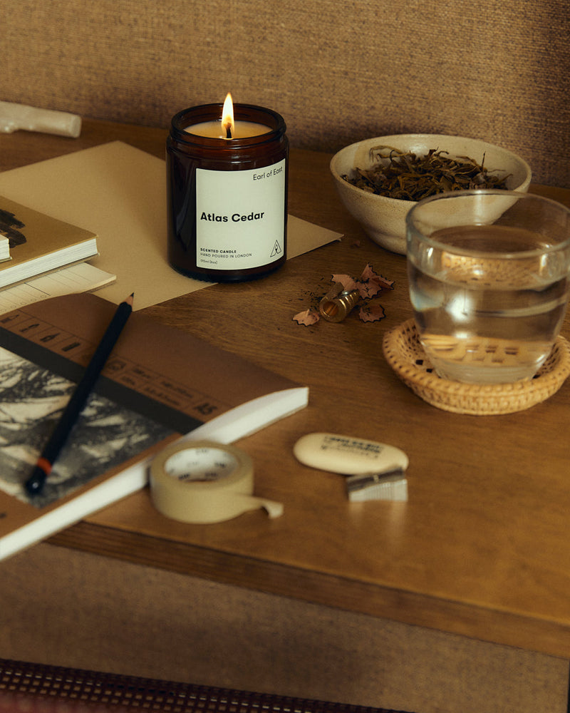 Earl of East Atlas Cedar Soy Wax Candle 170ml