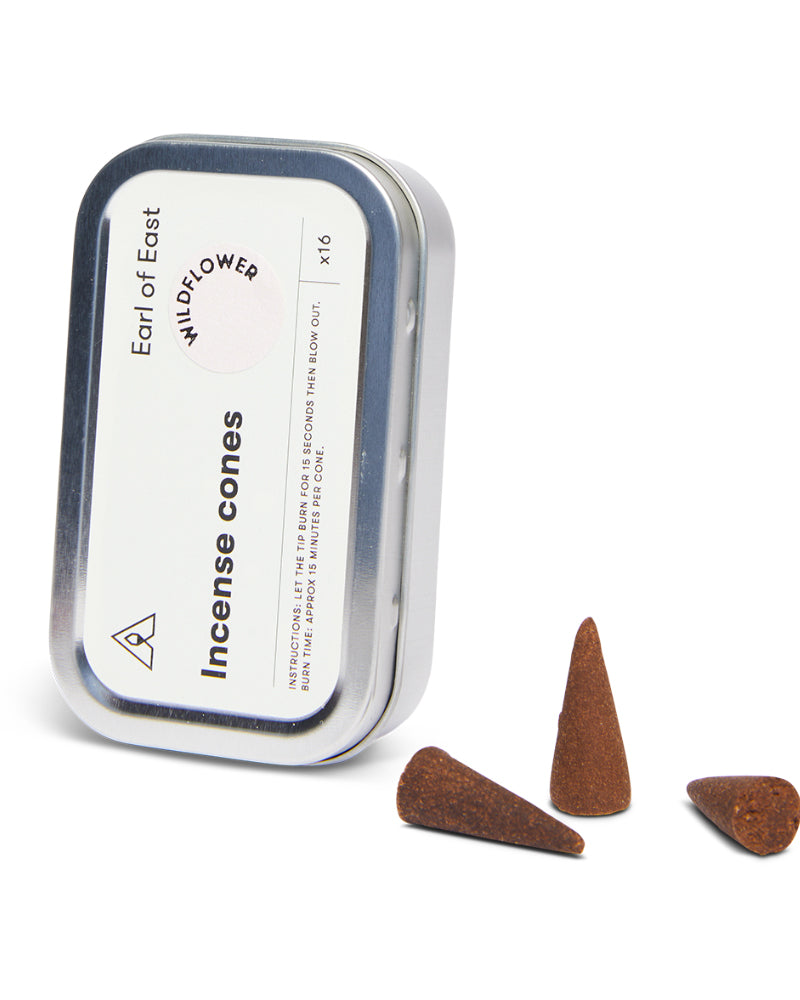 Earl of East Wildflower Incense Cones 16pk