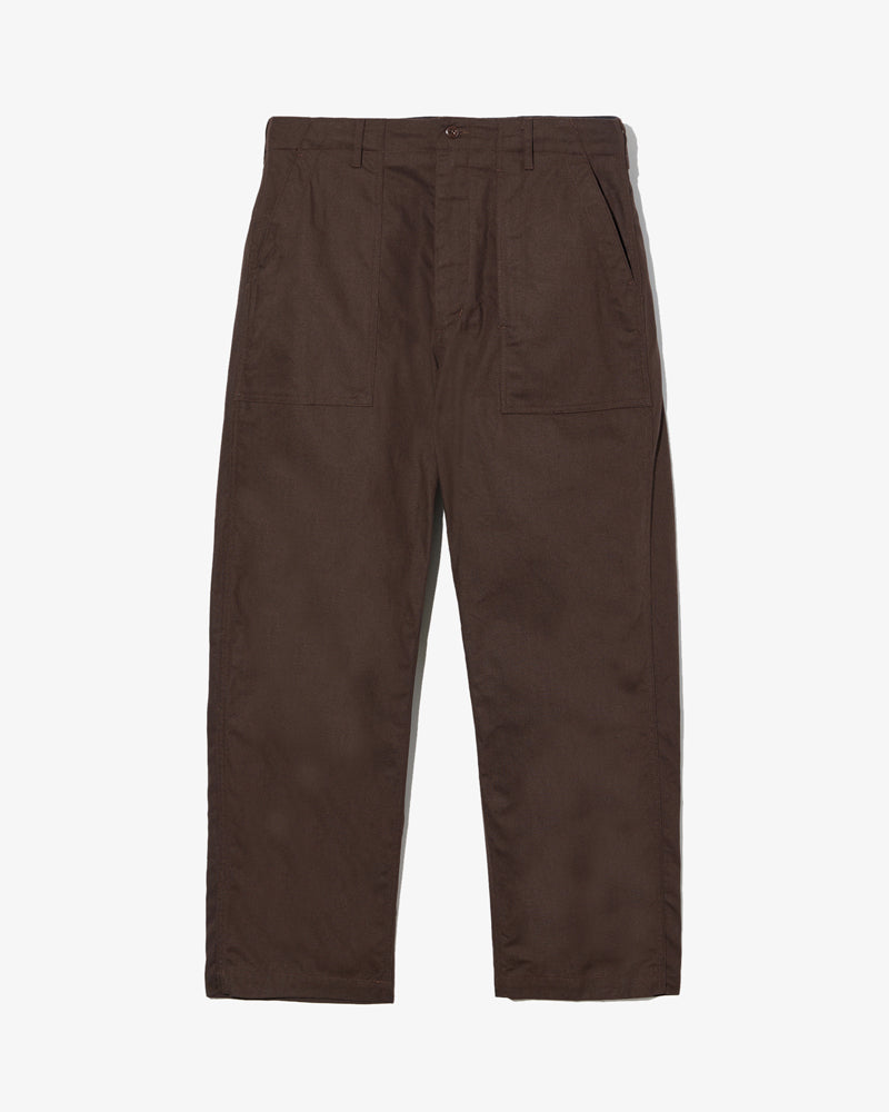Engineered Garments Fatigue Pant Brown 10oz Duck Canvas