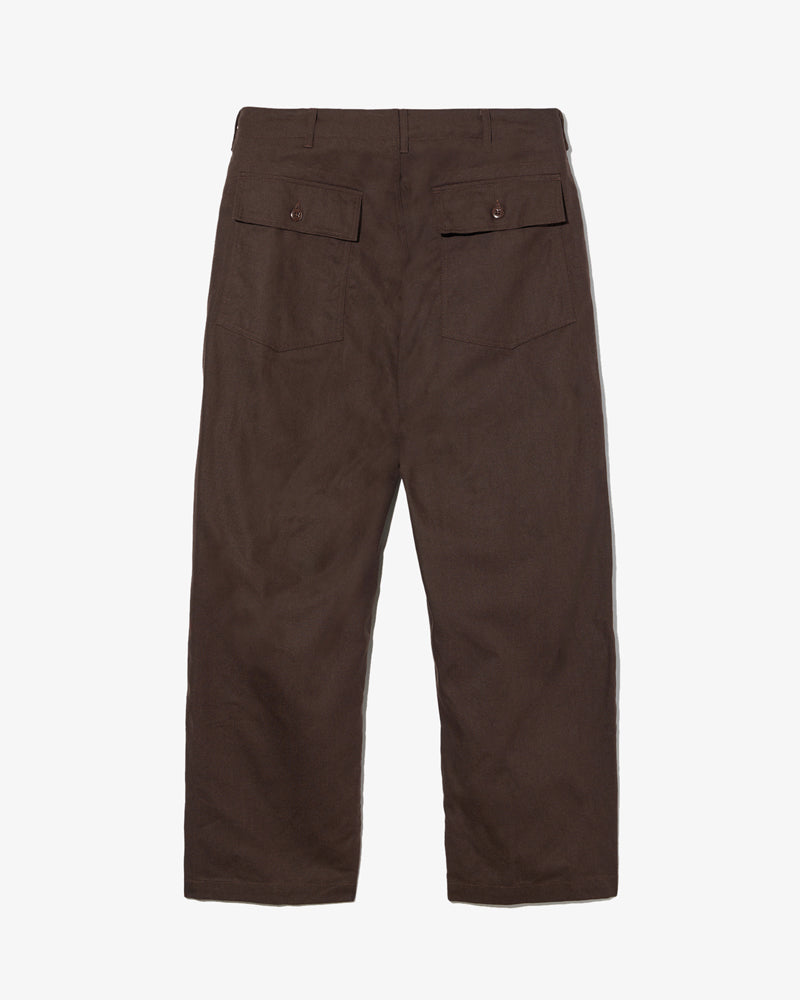 Engineered Garments Fatigue Pant Brown 10oz Duck Canvas