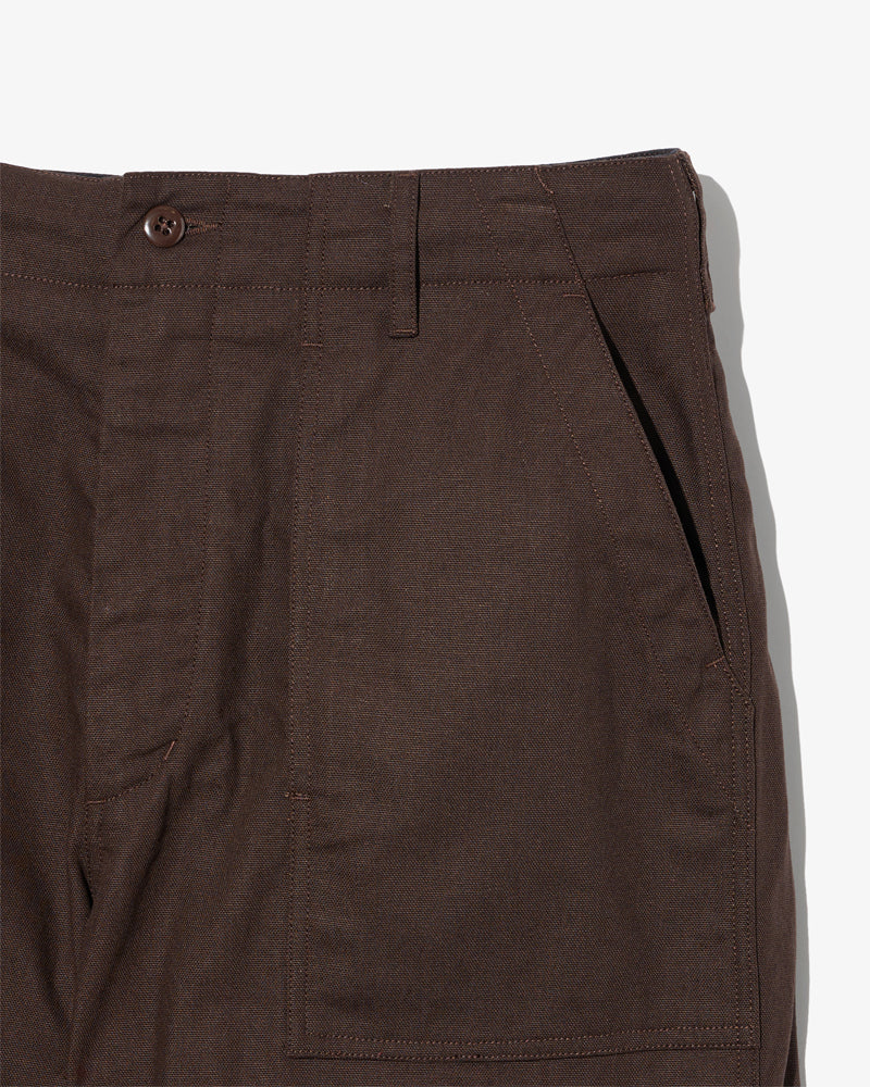 Engineered Garments Fatigue Pant Brown 10oz Duck Canvas