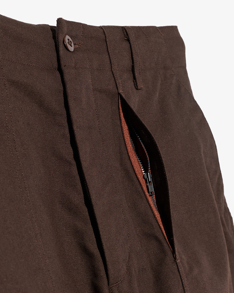 Engineered Garments Fatigue Pant Brown 10oz Duck Canvas