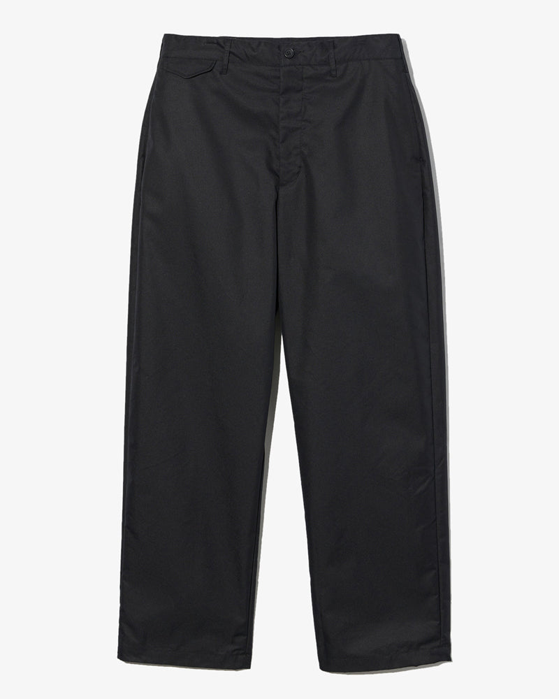 Engineered Garments Officer Pant Black CP Iridescent Twill
