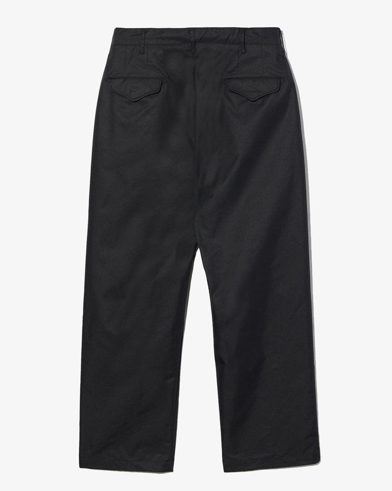Engineered Garments Officer Pant Black CP Iridescent Twill