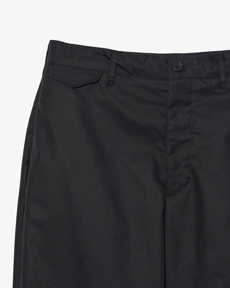 Engineered Garments Officer Pant Black CP Iridescent Twill