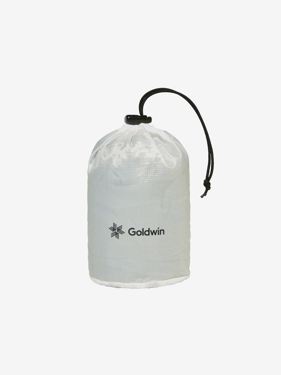 Goldwin Zip-up Floating Wind Shell Jacket Iceberg Green