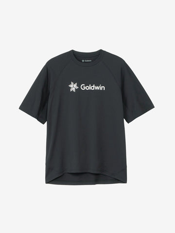 Goldwin Logo WF Dry T-Shirt Black