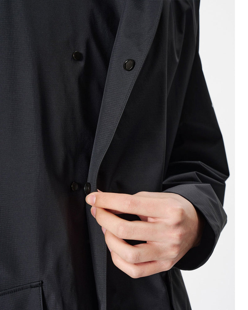 Goldwin GORE-TEX 3/4 Overcoat Black 