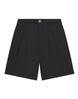 Honour Heritage Script Pleated Shorts Black