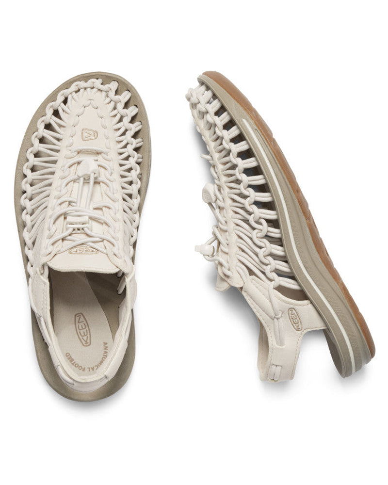 KEEN Women's Uneek White Cap Cornstalk