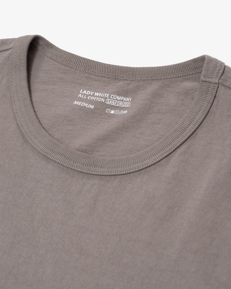 Lady White Co T-shirt" Two Pack  Anvil Grey