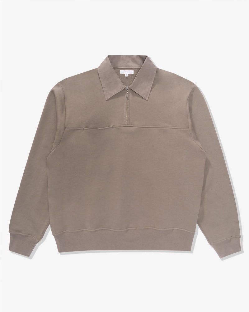 Lady White Co. Anderson Quarter Zip Anvil Grey