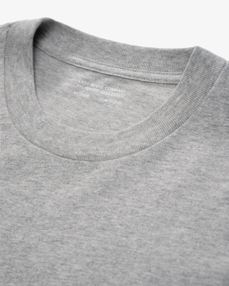 Lady White Co. Athens T-Shirt Heather Grey