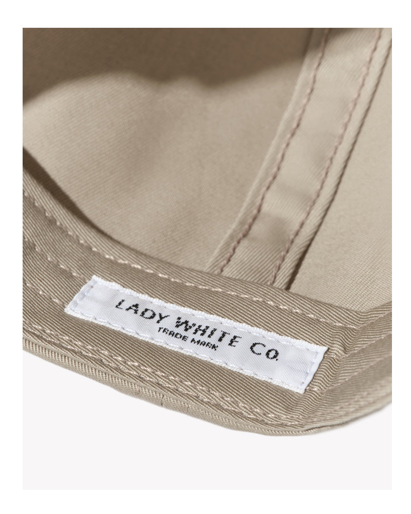 Lady White Co. Cotton Twill Cap Taupe