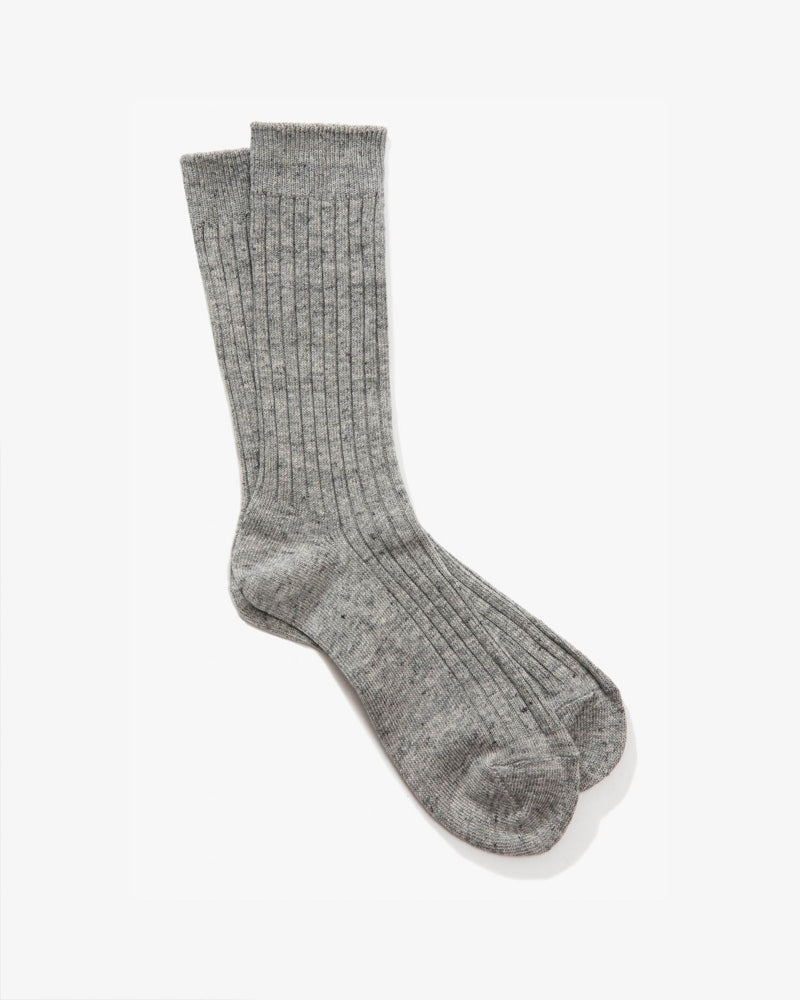 Lady White Co. Sock Grey Melange