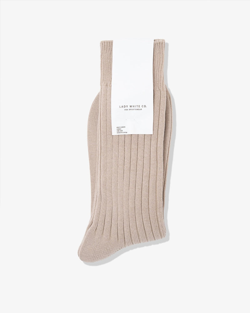 Lady White Co. Sock Solar Gray