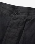 Lady White Co x Kaptain Sunshine Cotton Linen Short Charcoal