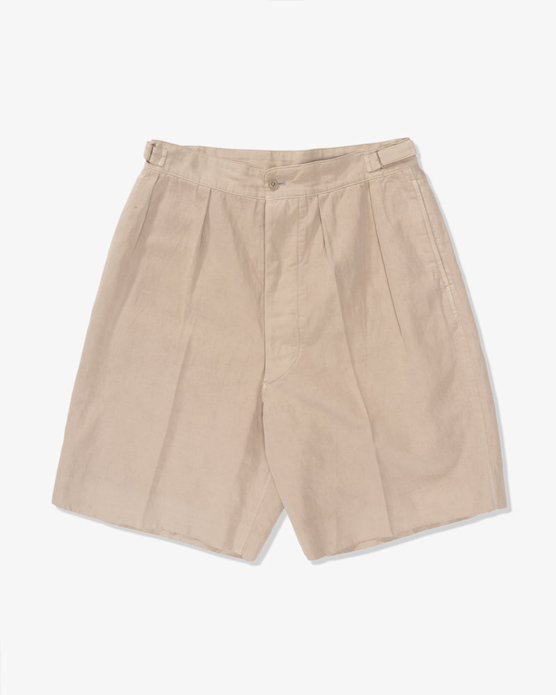 Lady White Co x Kaptain Sunshine Cotton Linen Short Taupe 