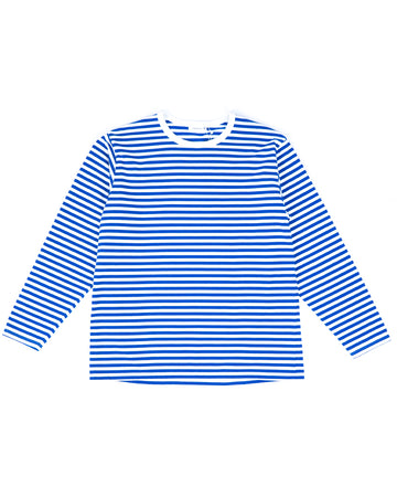 Nanamica Coolmax St Jersey L/S Royal Blue