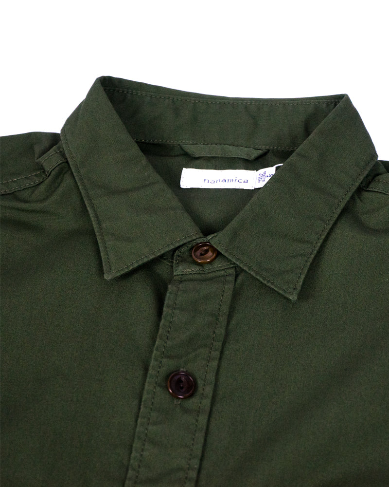 Nanamica Light Wind Utility Shirt Khaki