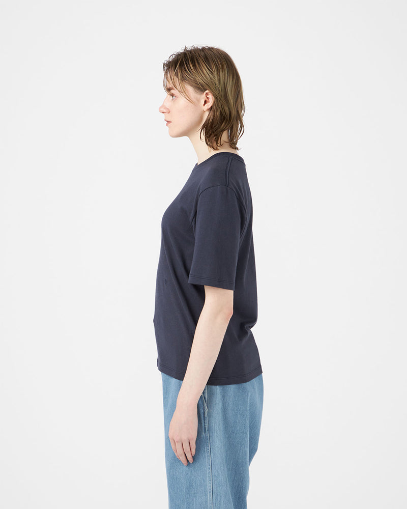 Nanamica Loopwheel COOLMAX Jersey Tee Navy