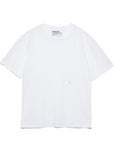 Nanamica Loopwheel COOLMAX Jersey Tee White
