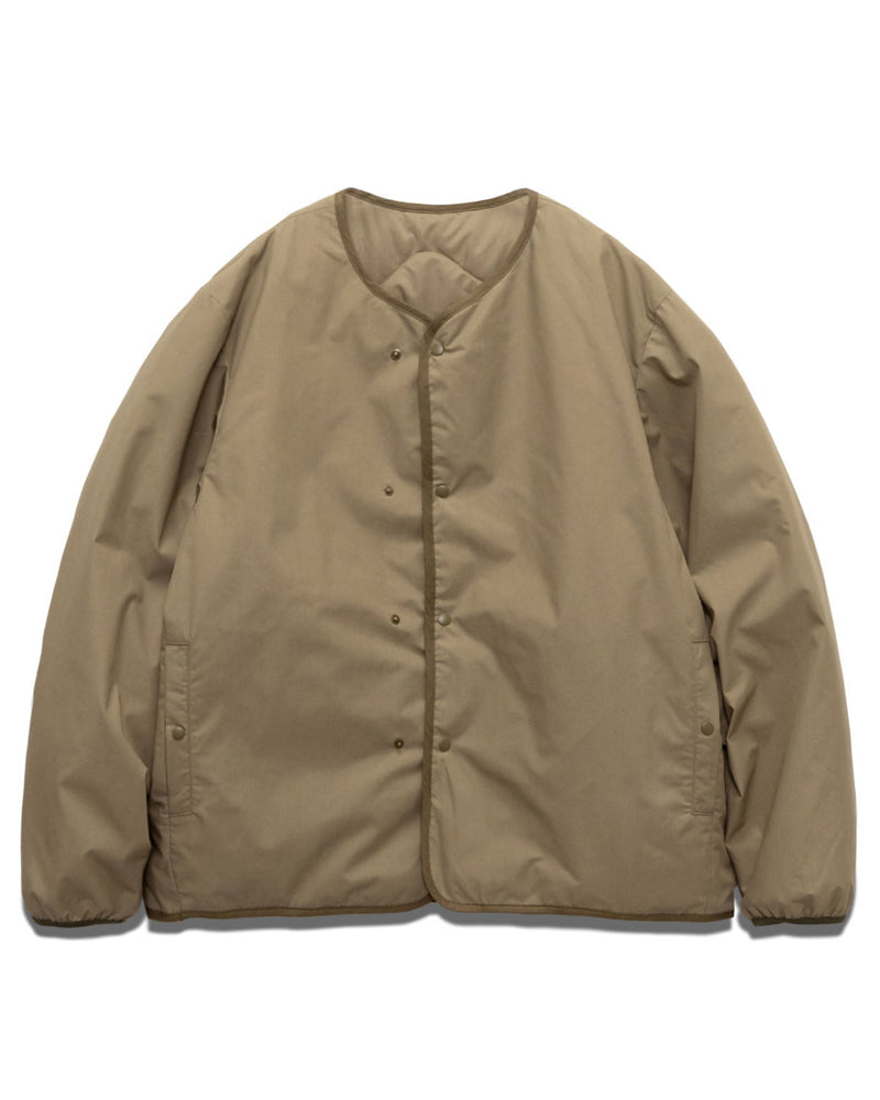 Nanamica Reversible Down Cardigan Khaki